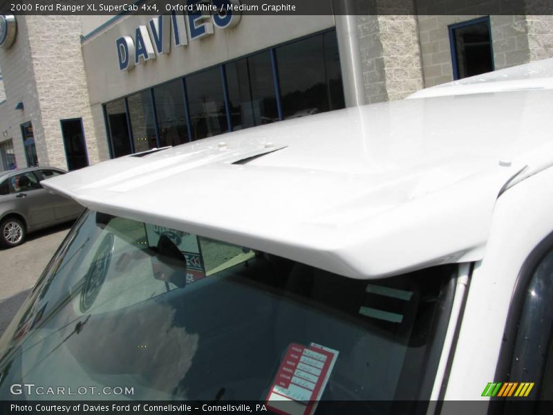 Oxford White / Medium Graphite 2000 Ford Ranger XL SuperCab 4x4