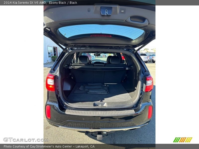 Ebony Black / Black 2014 Kia Sorento SX V6 AWD
