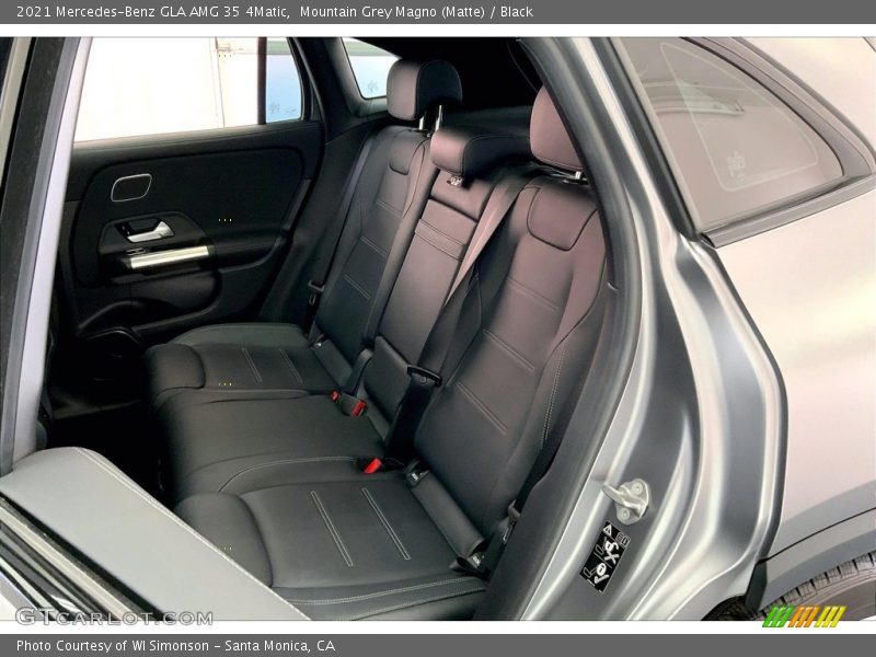 Rear Seat of 2021 GLA AMG 35 4Matic