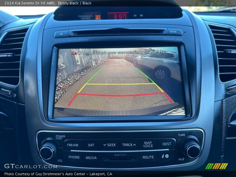Ebony Black / Black 2014 Kia Sorento SX V6 AWD