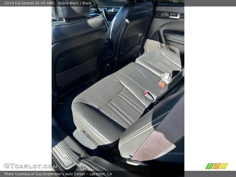 Ebony Black / Black 2014 Kia Sorento SX V6 AWD