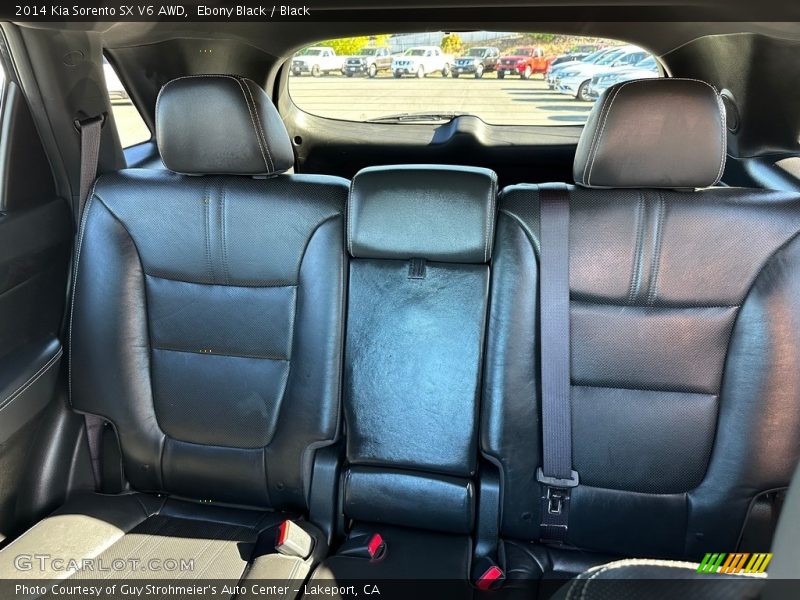 Ebony Black / Black 2014 Kia Sorento SX V6 AWD