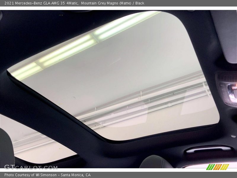 Sunroof of 2021 GLA AMG 35 4Matic