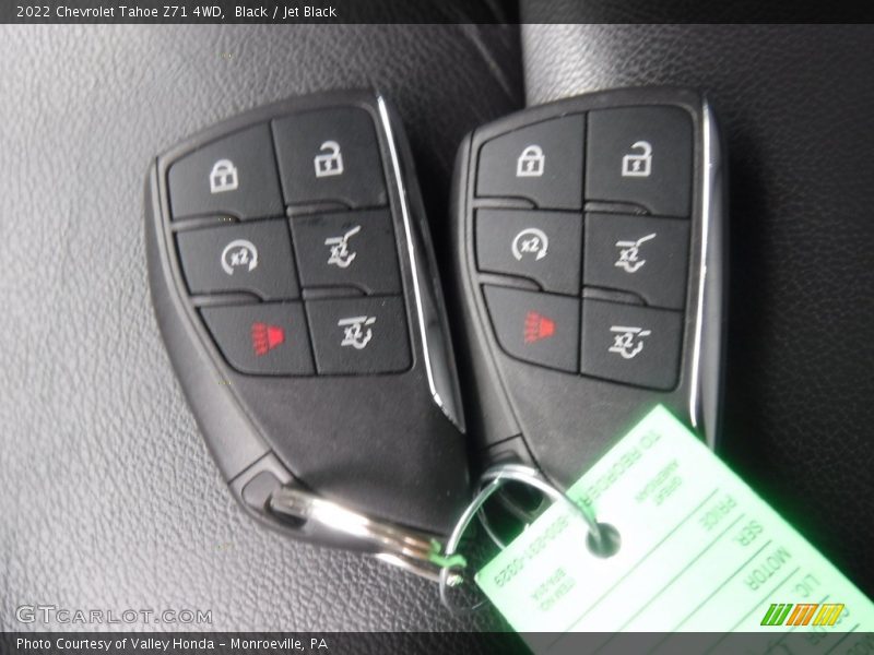 Keys of 2022 Tahoe Z71 4WD