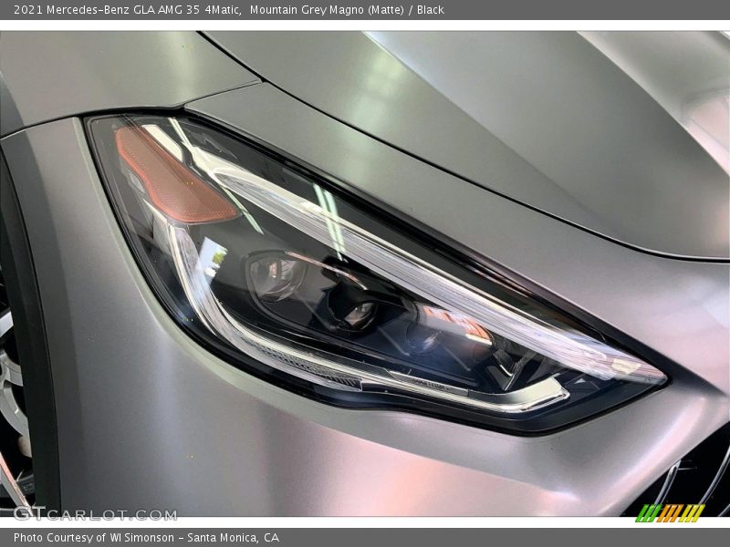 Mountain Grey Magno (Matte) / Black 2021 Mercedes-Benz GLA AMG 35 4Matic