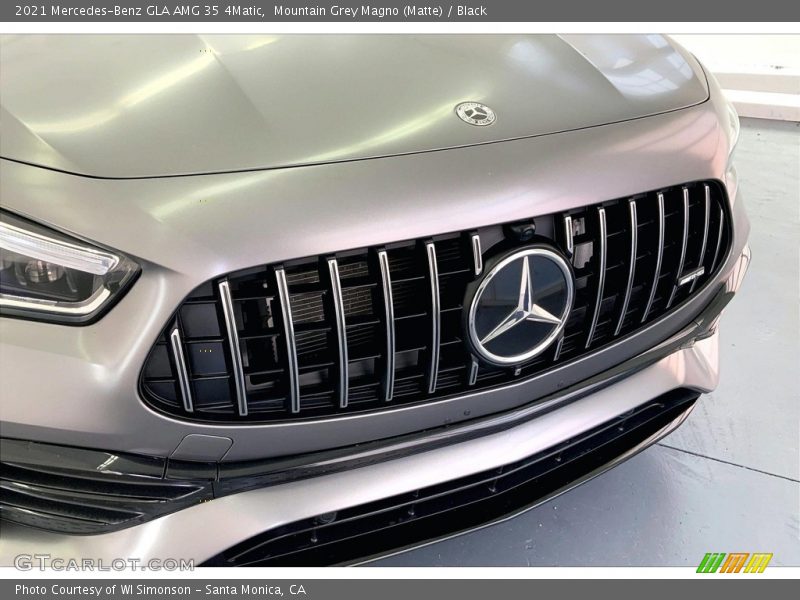 Mountain Grey Magno (Matte) / Black 2021 Mercedes-Benz GLA AMG 35 4Matic