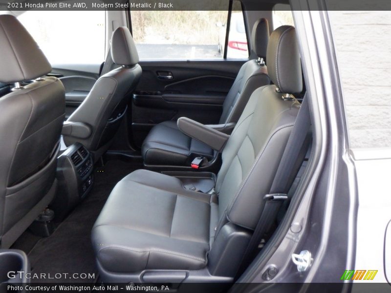 Rear Seat of 2021 Pilot Elite AWD