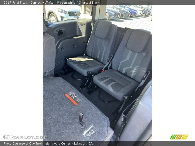 Frozen White / Charcoal Black 2017 Ford Transit Connect XLT Van