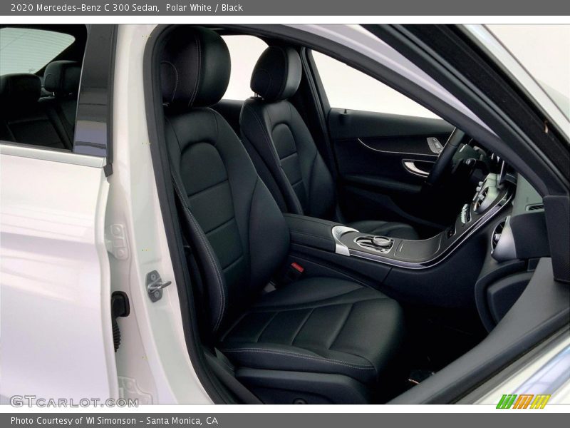 Polar White / Black 2020 Mercedes-Benz C 300 Sedan