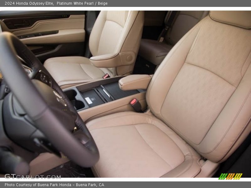  2024 Odyssey Elite Beige Interior