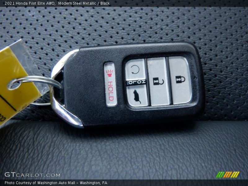 Keys of 2021 Pilot Elite AWD