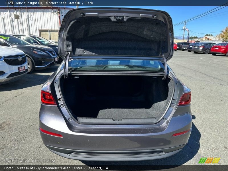 Modern Steel Metallic / Black 2021 Honda Insight EX