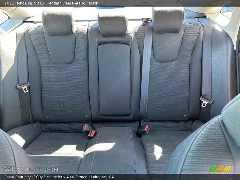 Modern Steel Metallic / Black 2021 Honda Insight EX