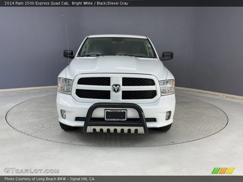 Bright White / Black/Diesel Gray 2014 Ram 1500 Express Quad Cab