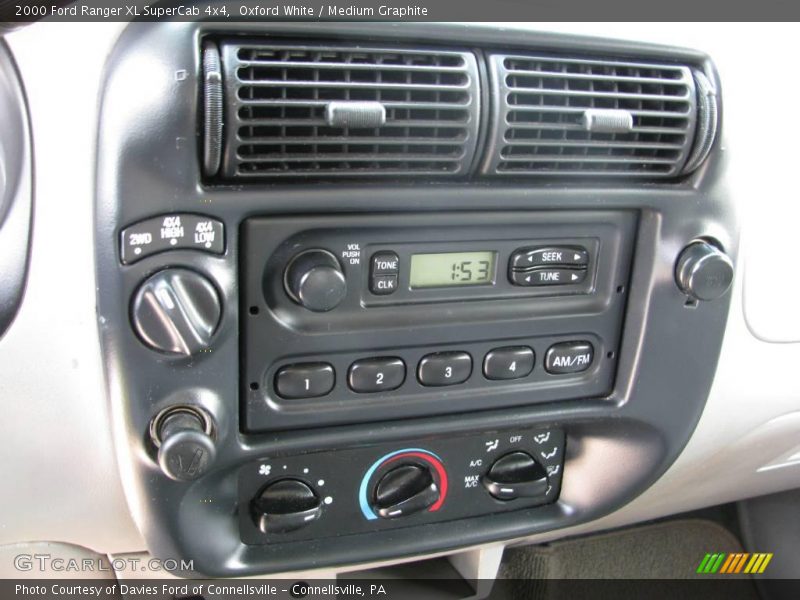 Oxford White / Medium Graphite 2000 Ford Ranger XL SuperCab 4x4