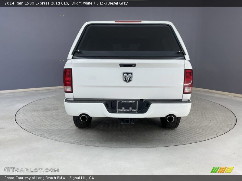 Bright White / Black/Diesel Gray 2014 Ram 1500 Express Quad Cab
