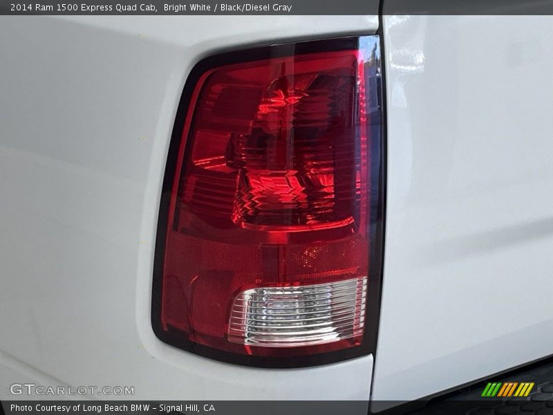 Bright White / Black/Diesel Gray 2014 Ram 1500 Express Quad Cab