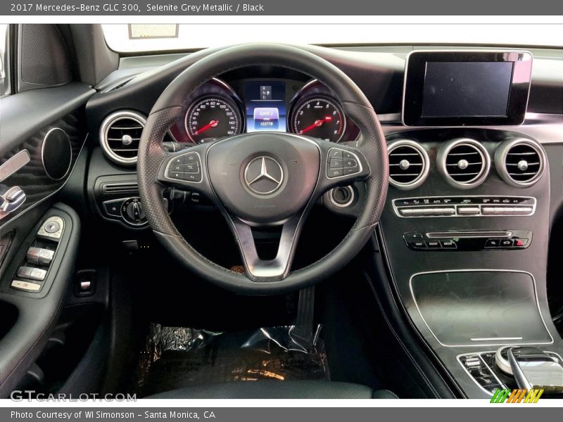 Dashboard of 2017 GLC 300