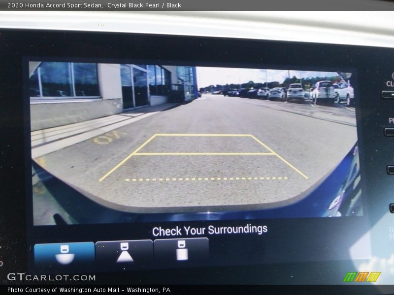 Crystal Black Pearl / Black 2020 Honda Accord Sport Sedan