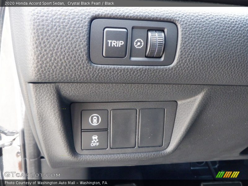 Crystal Black Pearl / Black 2020 Honda Accord Sport Sedan