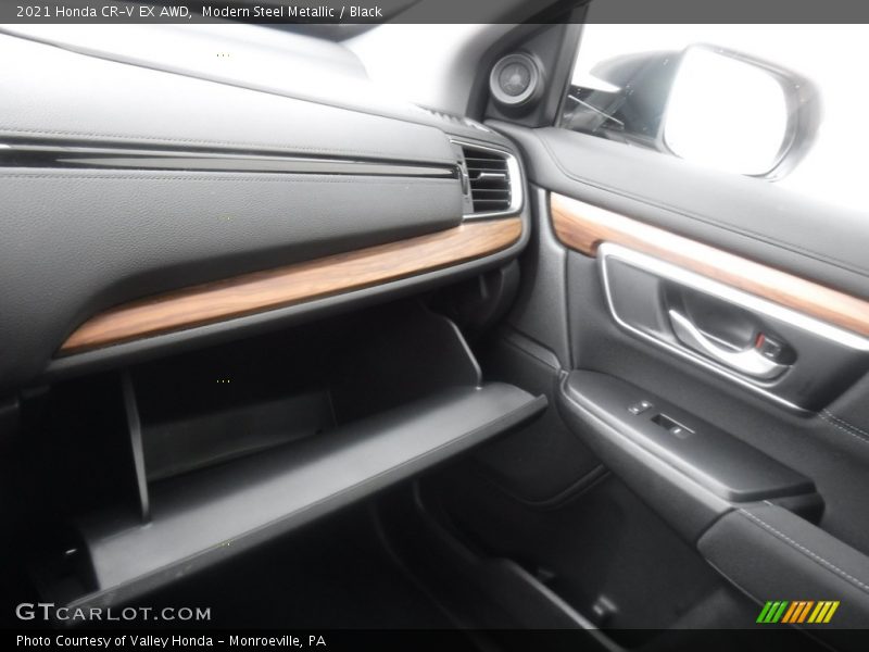 Modern Steel Metallic / Black 2021 Honda CR-V EX AWD