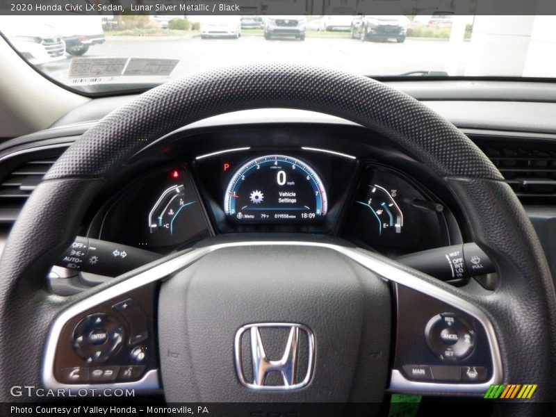  2020 Civic LX Sedan Steering Wheel