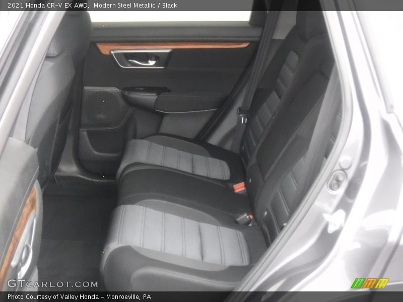 Modern Steel Metallic / Black 2021 Honda CR-V EX AWD