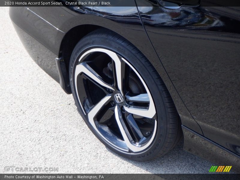 Crystal Black Pearl / Black 2020 Honda Accord Sport Sedan