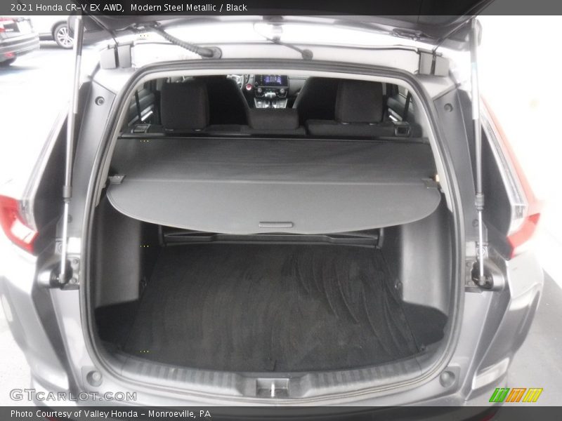 Modern Steel Metallic / Black 2021 Honda CR-V EX AWD
