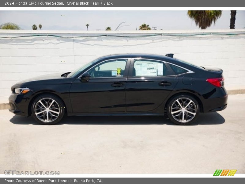  2024 Civic Touring Sedan Crystal Black Pearl