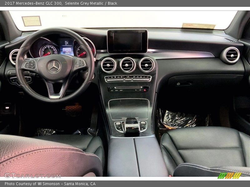 Selenite Grey Metallic / Black 2017 Mercedes-Benz GLC 300