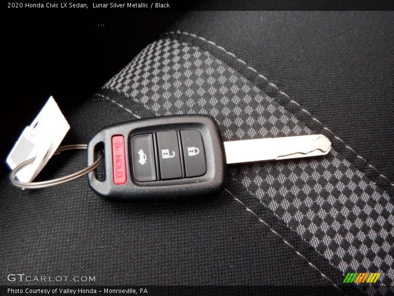 Keys of 2020 Civic LX Sedan