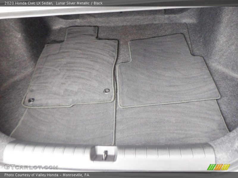 Lunar Silver Metallic / Black 2020 Honda Civic LX Sedan