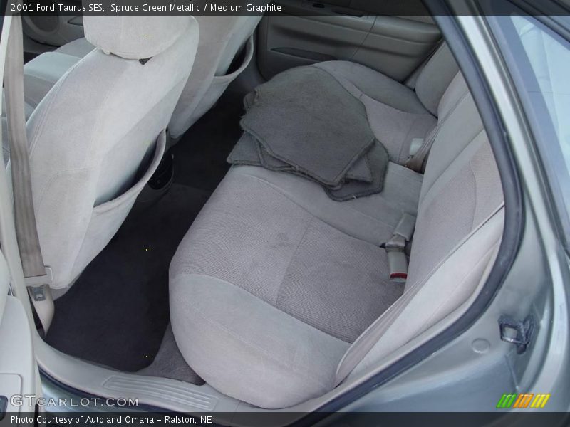 Spruce Green Metallic / Medium Graphite 2001 Ford Taurus SES
