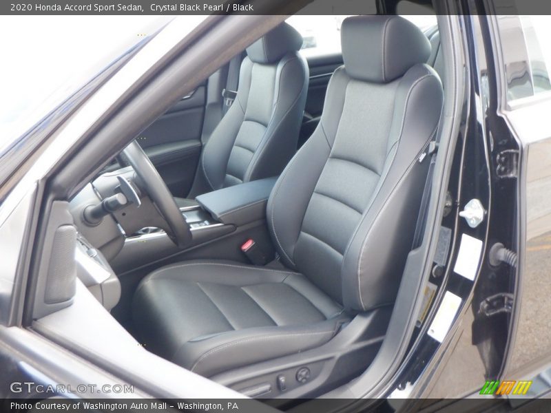 Crystal Black Pearl / Black 2020 Honda Accord Sport Sedan