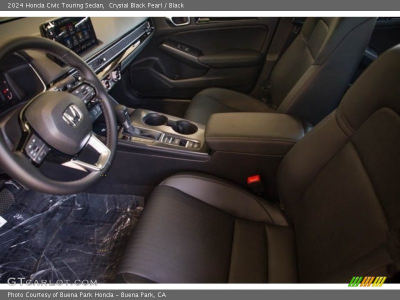  2024 Civic Touring Sedan Black Interior