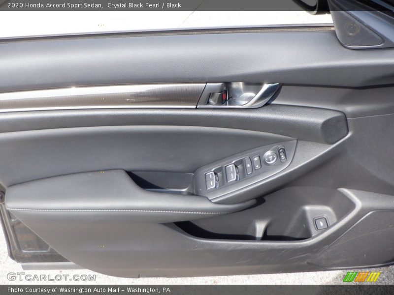 Crystal Black Pearl / Black 2020 Honda Accord Sport Sedan