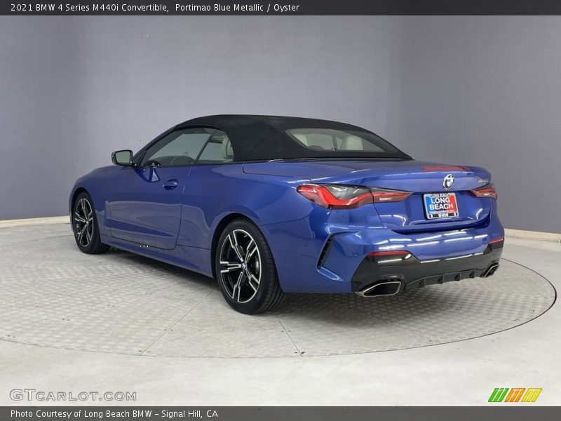  2021 4 Series M440i Convertible Portimao Blue Metallic