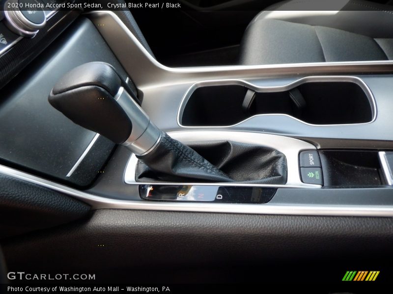 Crystal Black Pearl / Black 2020 Honda Accord Sport Sedan