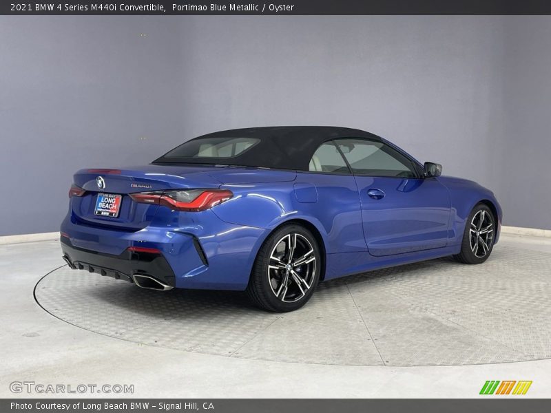  2021 4 Series M440i Convertible Portimao Blue Metallic