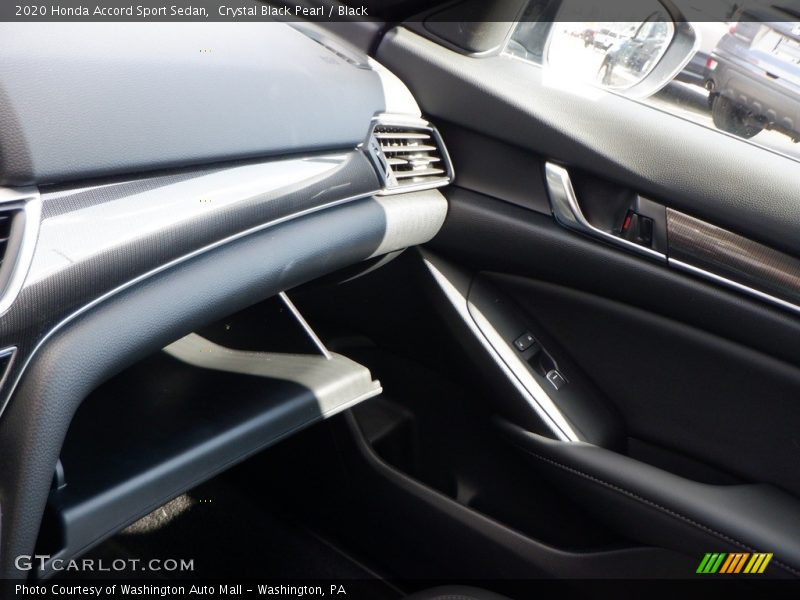Crystal Black Pearl / Black 2020 Honda Accord Sport Sedan
