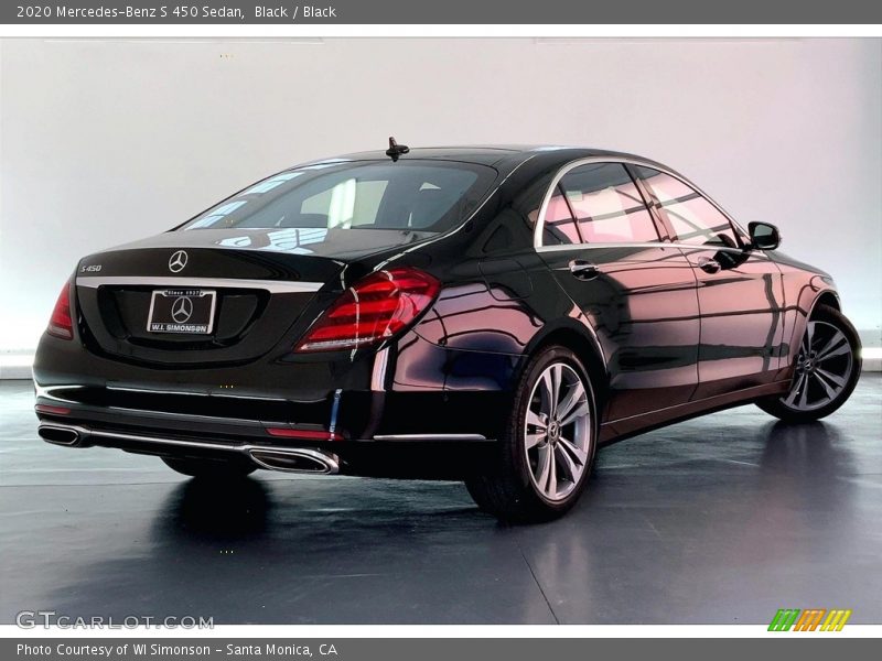Black / Black 2020 Mercedes-Benz S 450 Sedan