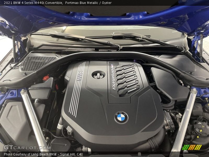  2021 4 Series M440i Convertible Engine - 3.0 Liter DI TwinPower Turbocharged DOHC 24-Valve Inline 6 Cylinder