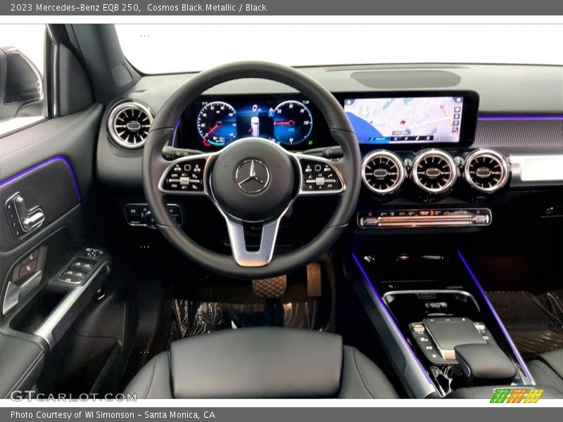 Dashboard of 2023 EQB 250