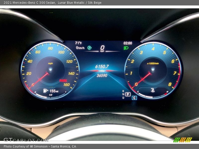  2021 C 300 Sedan 300 Sedan Gauges