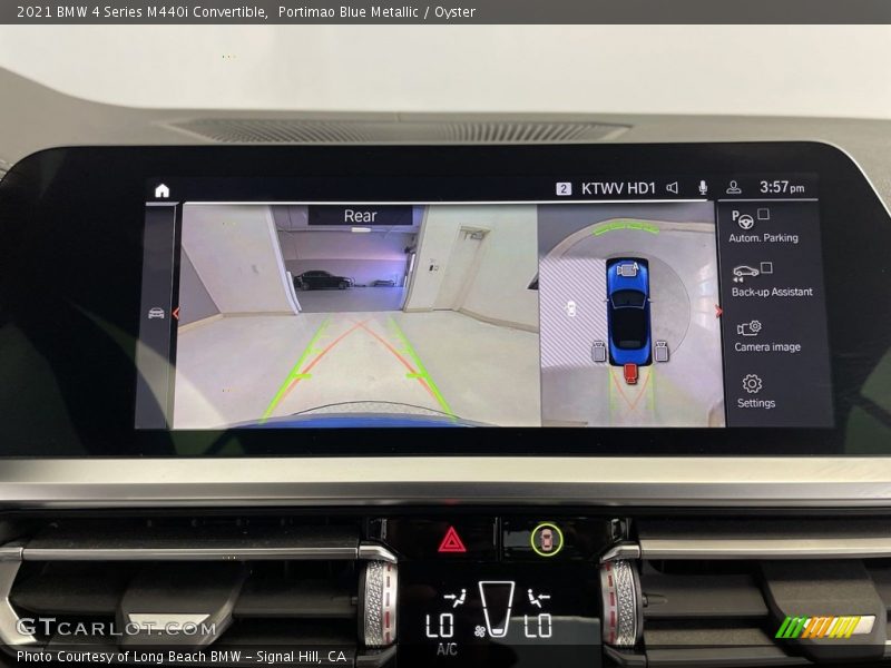 Controls of 2021 4 Series M440i Convertible