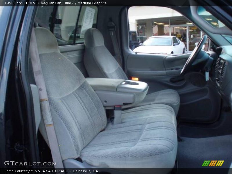 Black / Medium Graphite 1998 Ford F150 STX Regular Cab