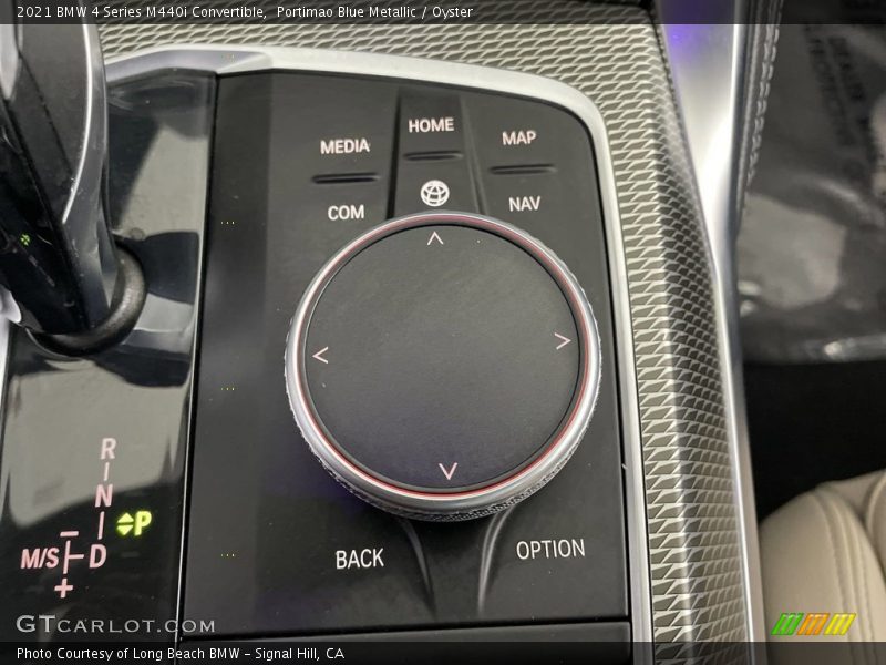 Controls of 2021 4 Series M440i Convertible