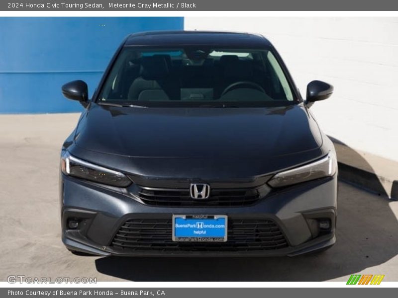 Meteorite Gray Metallic / Black 2024 Honda Civic Touring Sedan