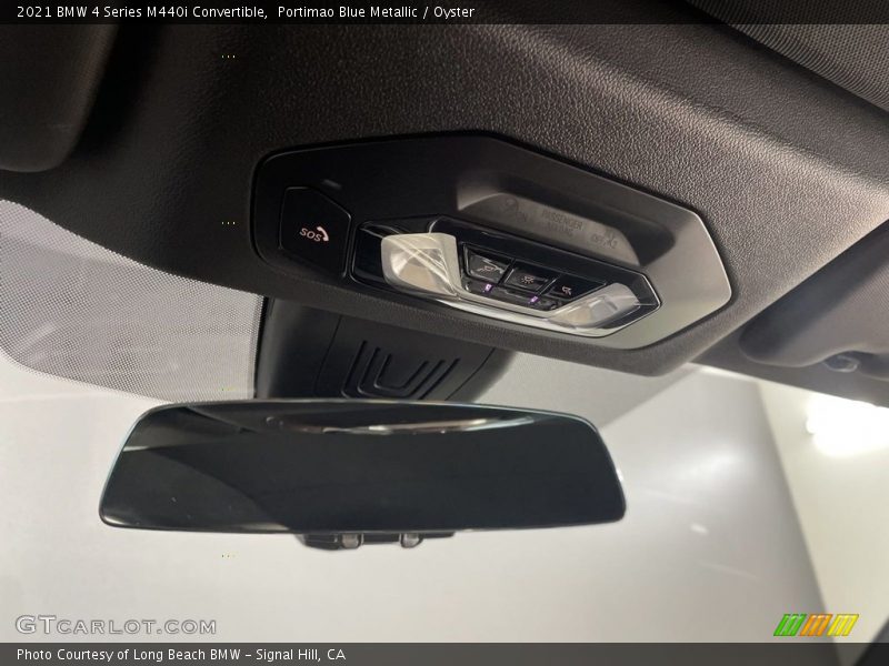 Portimao Blue Metallic / Oyster 2021 BMW 4 Series M440i Convertible